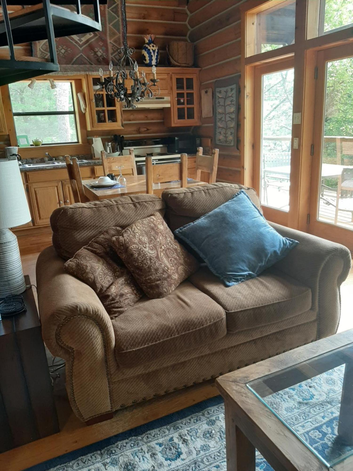 Cherokee Mountain Log Cabins يوريكا سبرينغز الغرفة الصورة